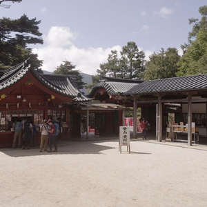 神社に登拝料を納める