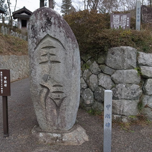 甲剛碑と芭蕉句碑