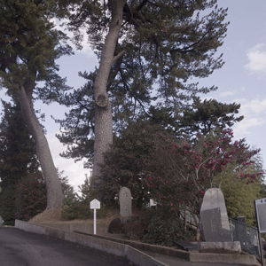 末の松山の句碑