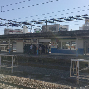 春日部駅の立ち食いラーメン屋さん